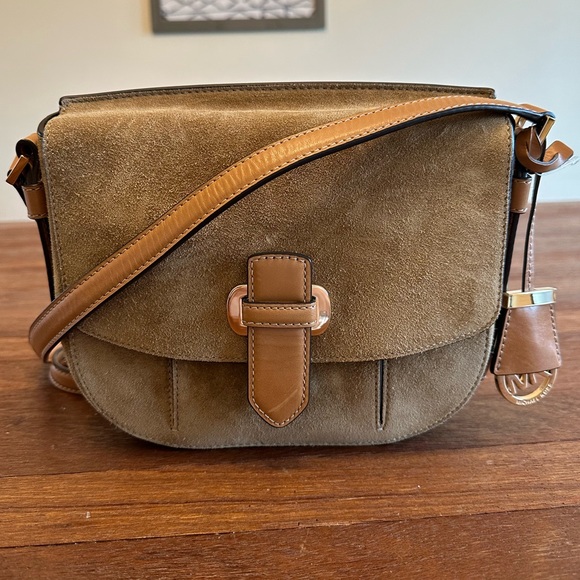 Michael Kors Women’s Leather Shoulder Bag - Picture 1 of 7